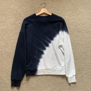Gap tie dye pullover sweatshirt